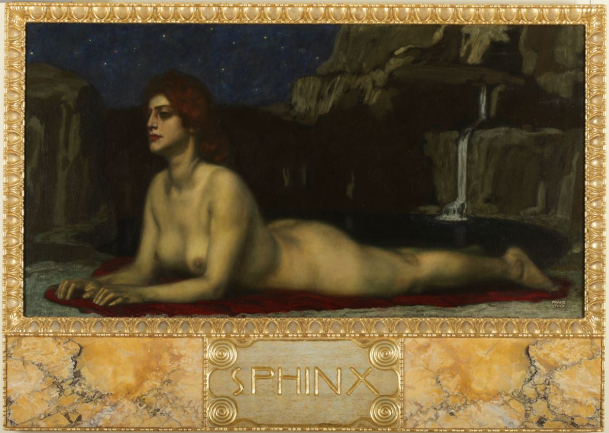 Abbildung "Sphinx" von Franz von Stuck